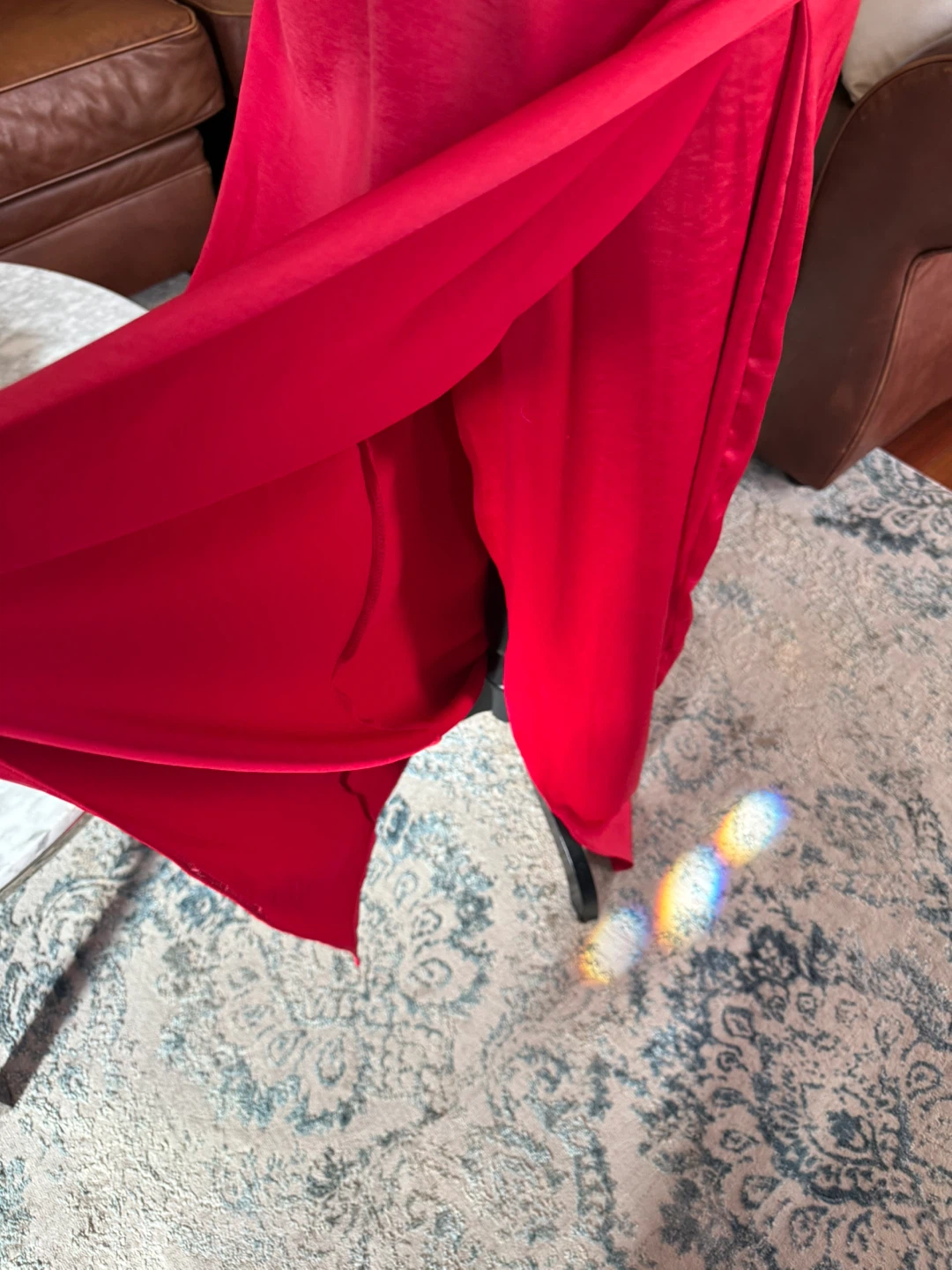 Nasty Gal Collection Red Cowl Neck Slip Dress - photo 3