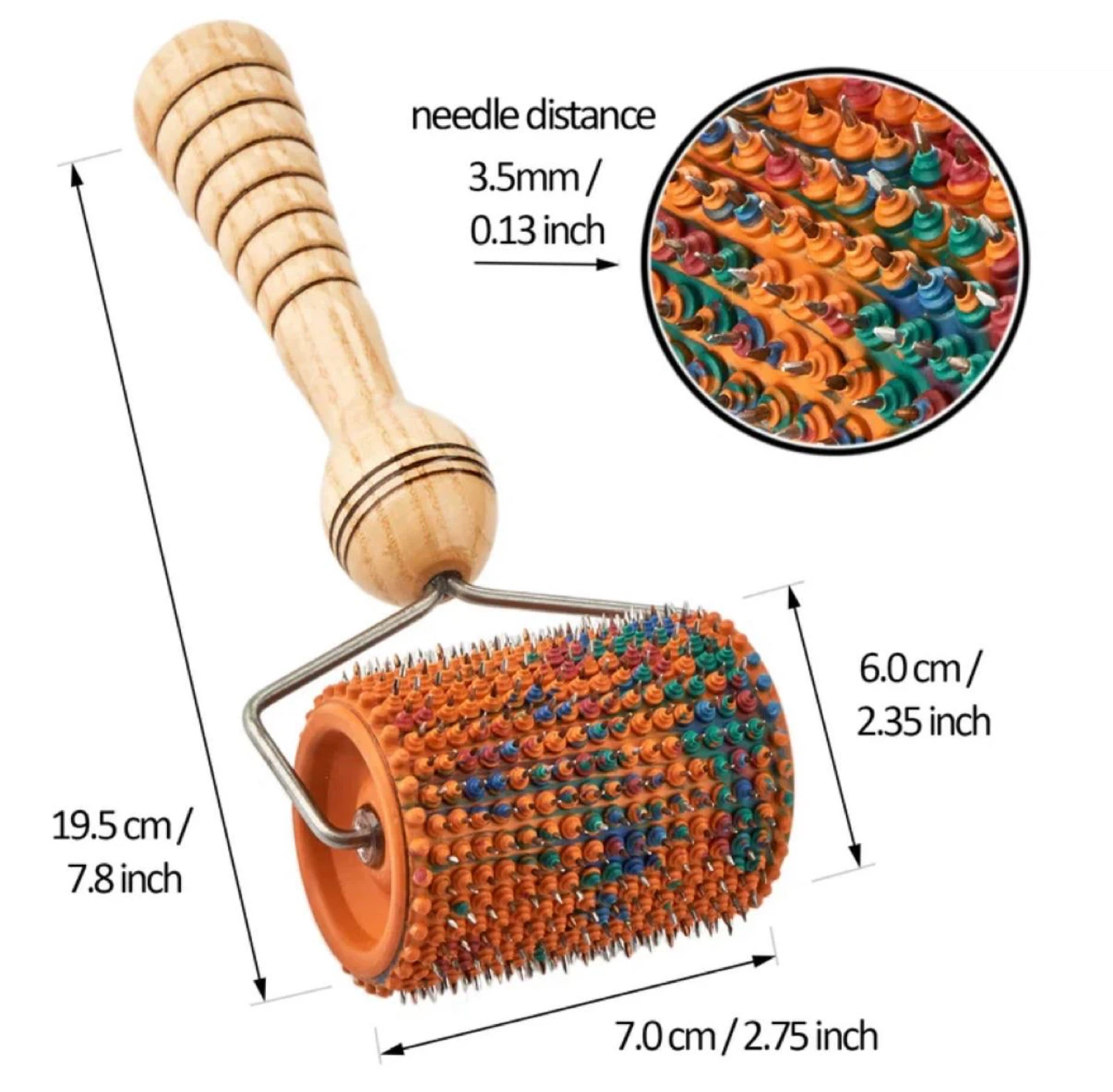 Universal self massage roller for all ages ( Lyapko) - photo 4