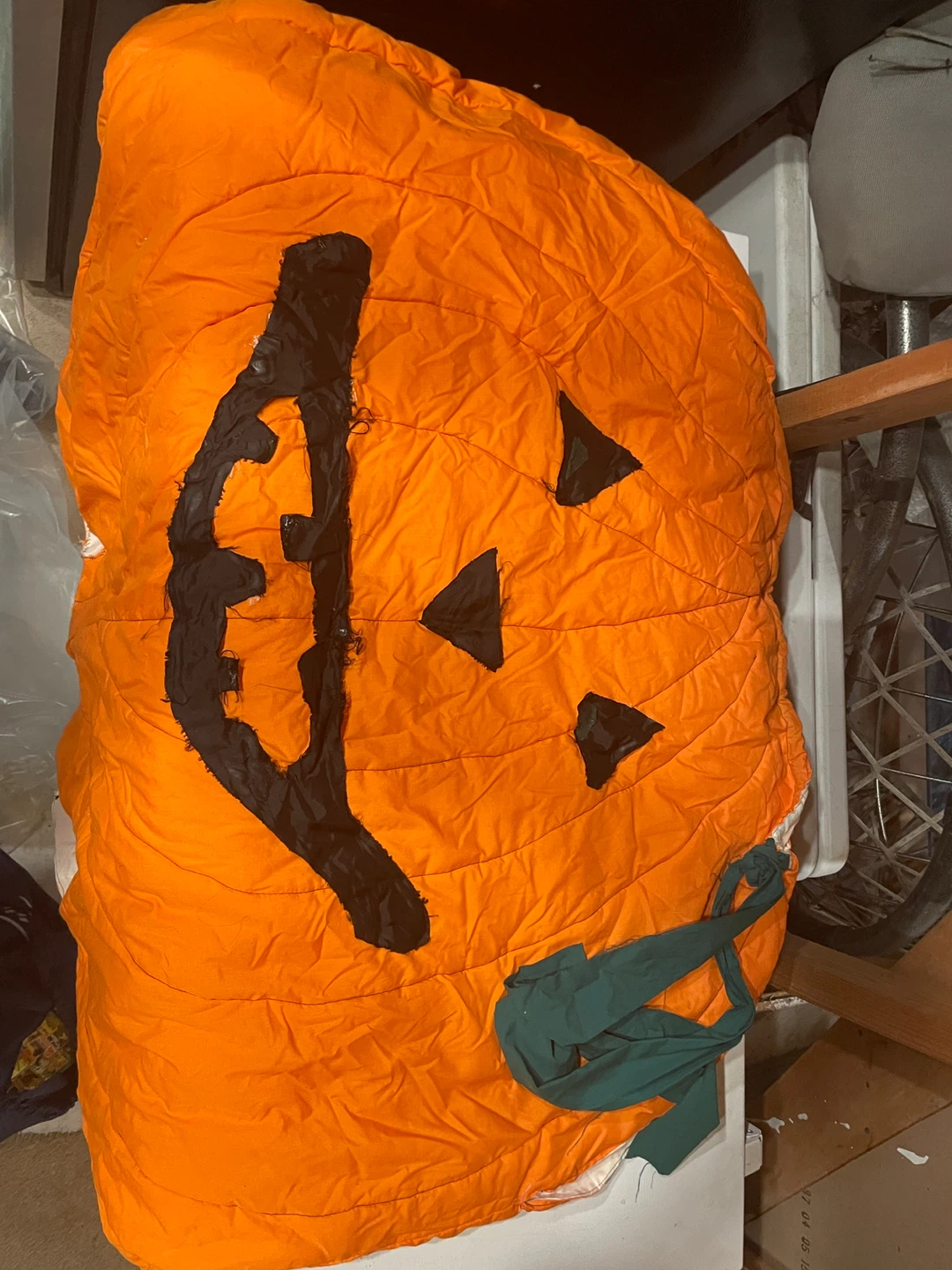 Halloween - adult jack o lantern costume
