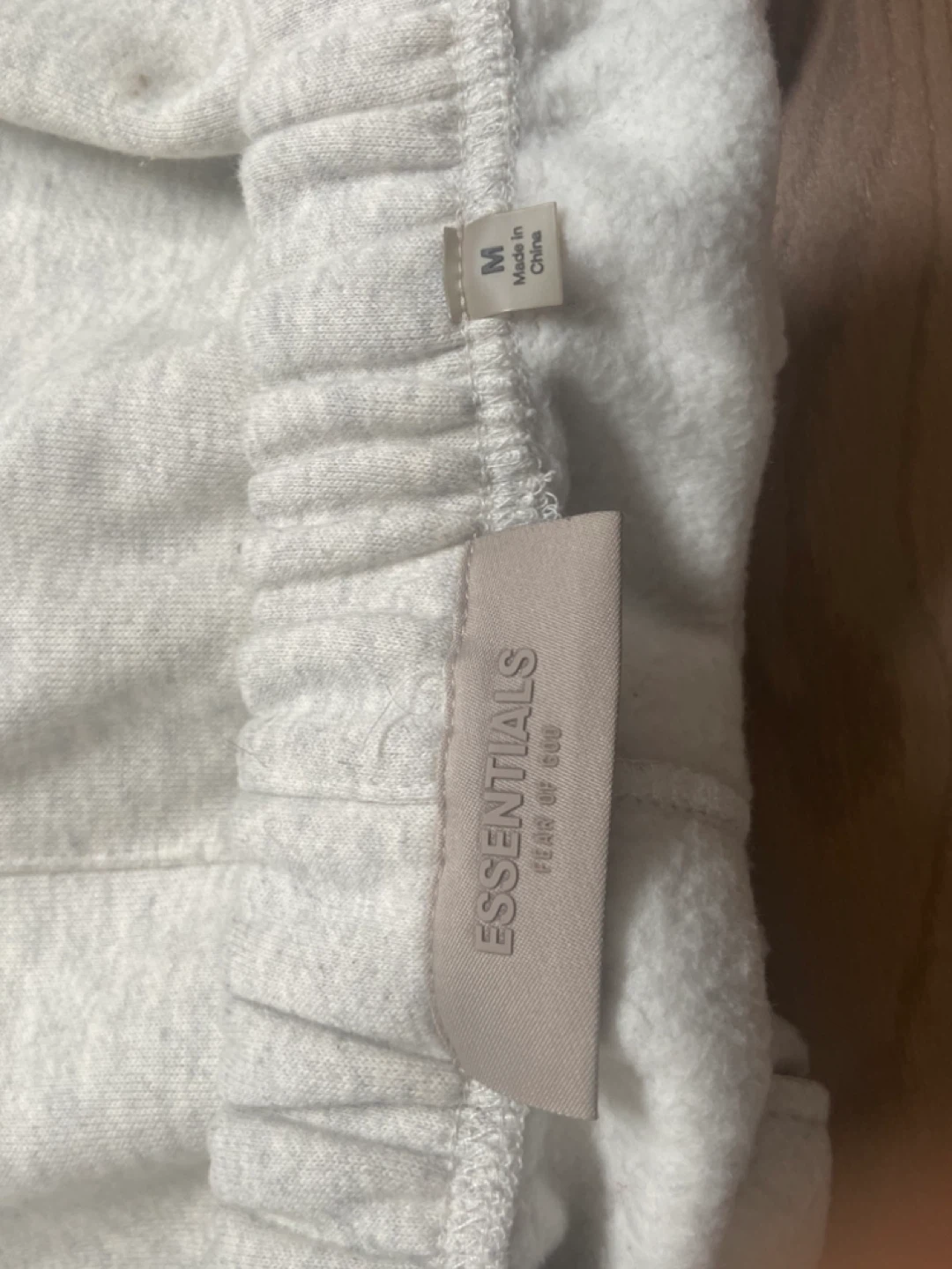 Essentials Fear of God Grey Sweat Shorts - Size M - photo 4
