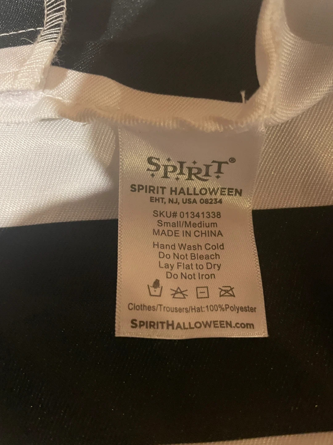 Spirit Halloween Prisoner Costume - Small/Medium - photo 2