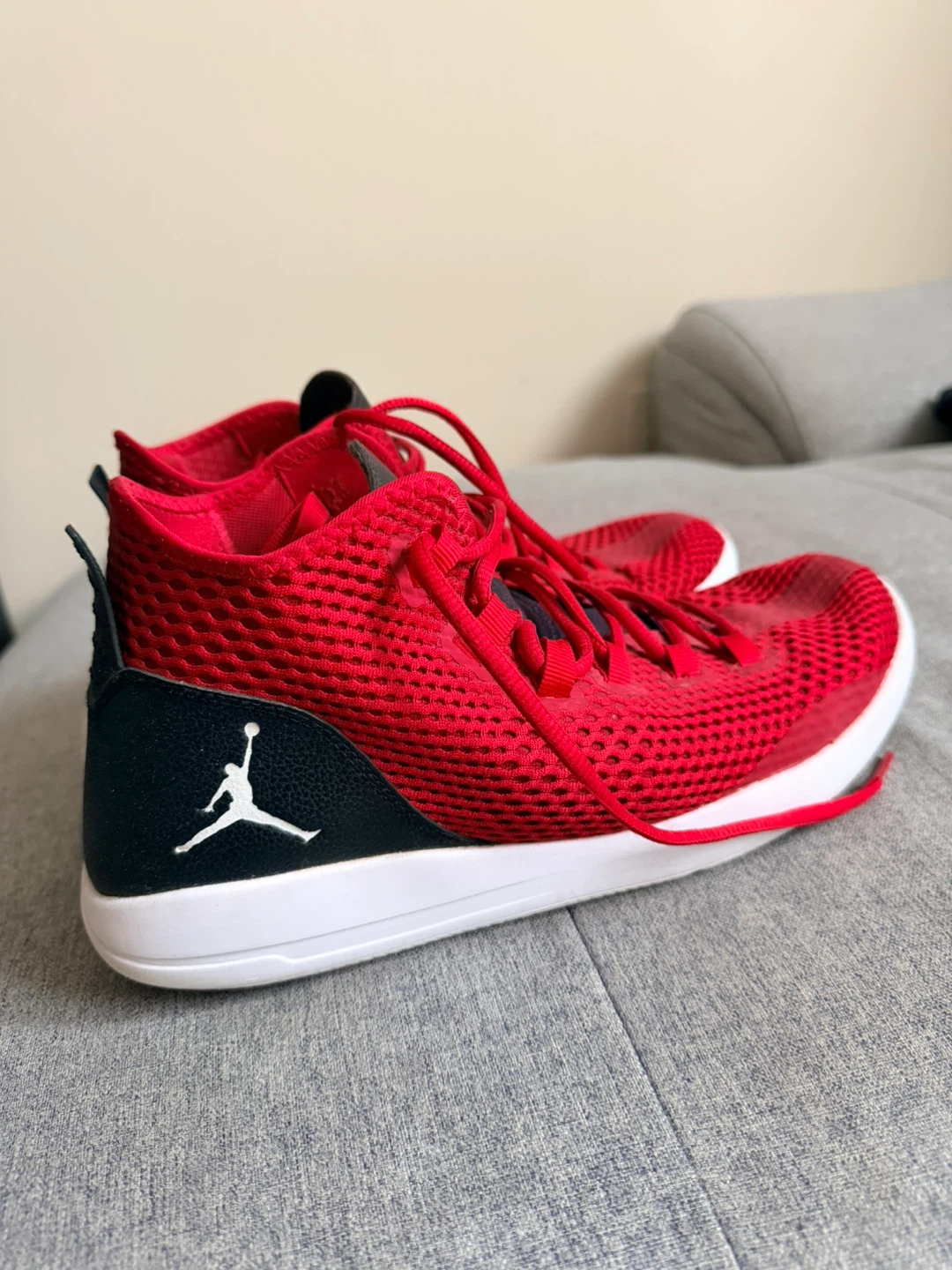 Jordan Red Basketball Shoes Size 11