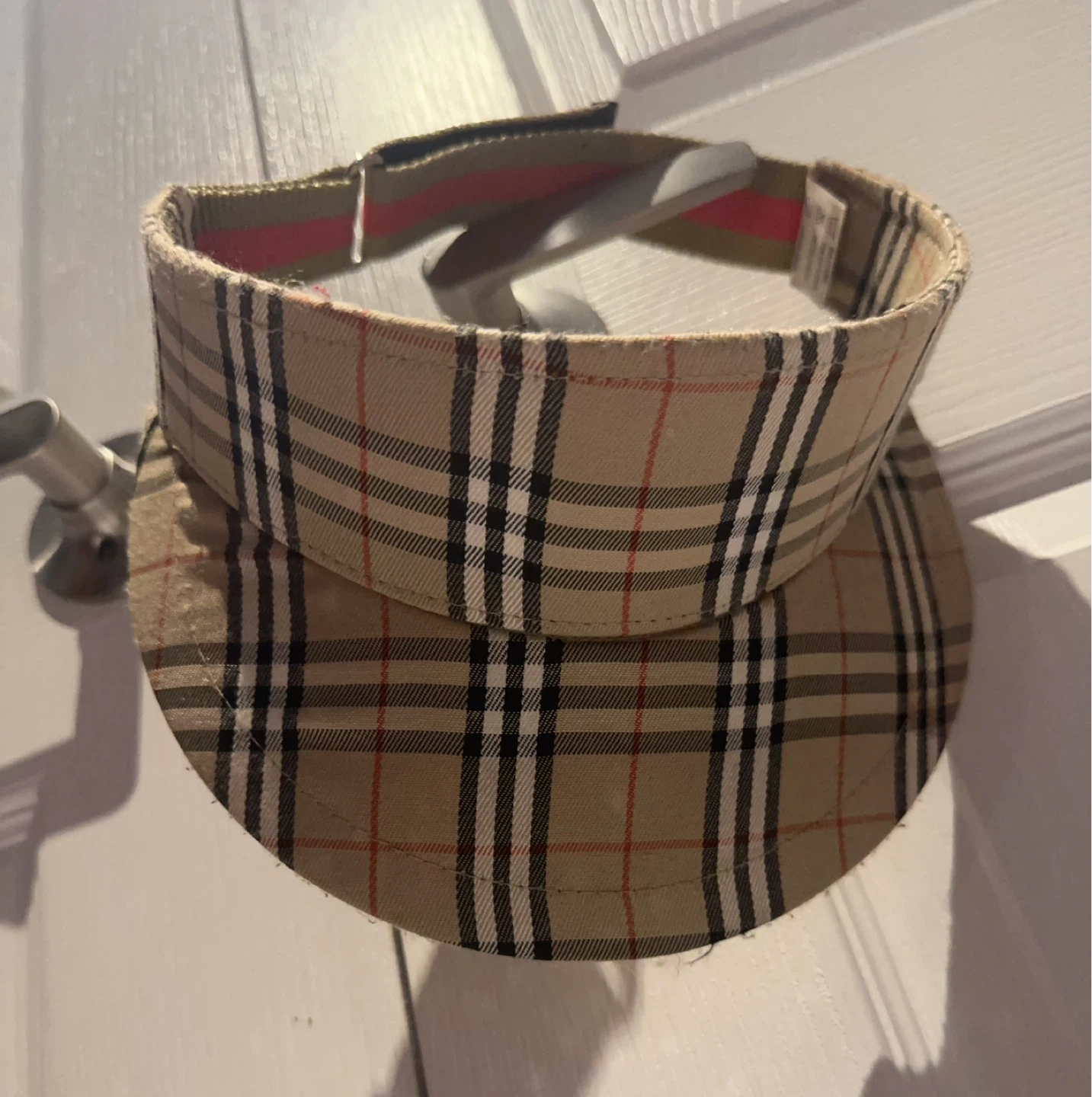 Burberry Plaid Visor