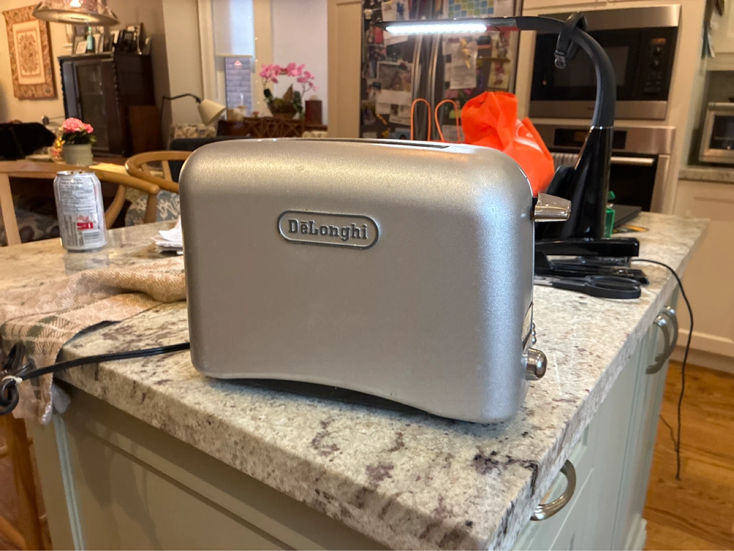 DeLonghi Silver 2-Slice Toaster