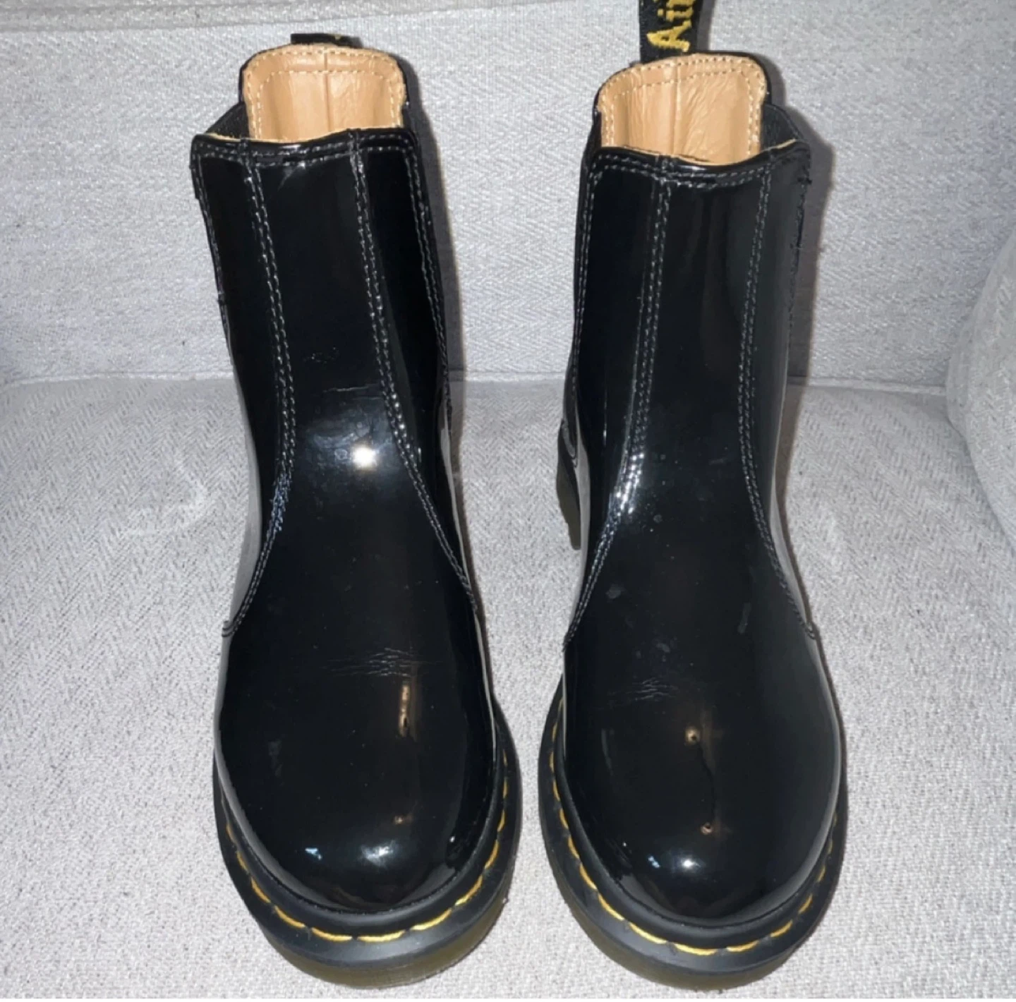 Dr. Martens Black Patent Leather Chelsea Boots - photo 2