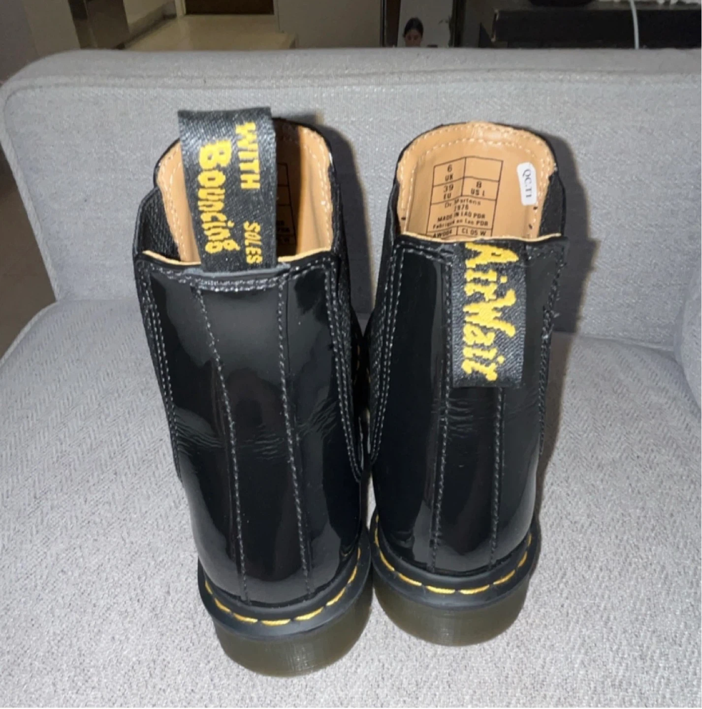 Dr. Martens Black Patent Leather Chelsea Boots - photo 5