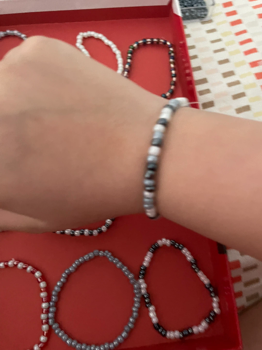 Handmade Beaded Bracelets - Set of 10 - photo 2