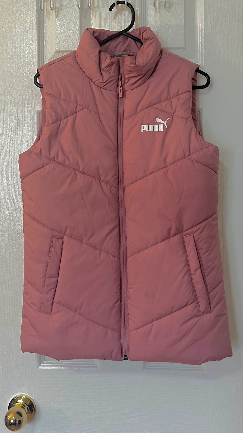 Puma Puffer Vest - Rose Pink