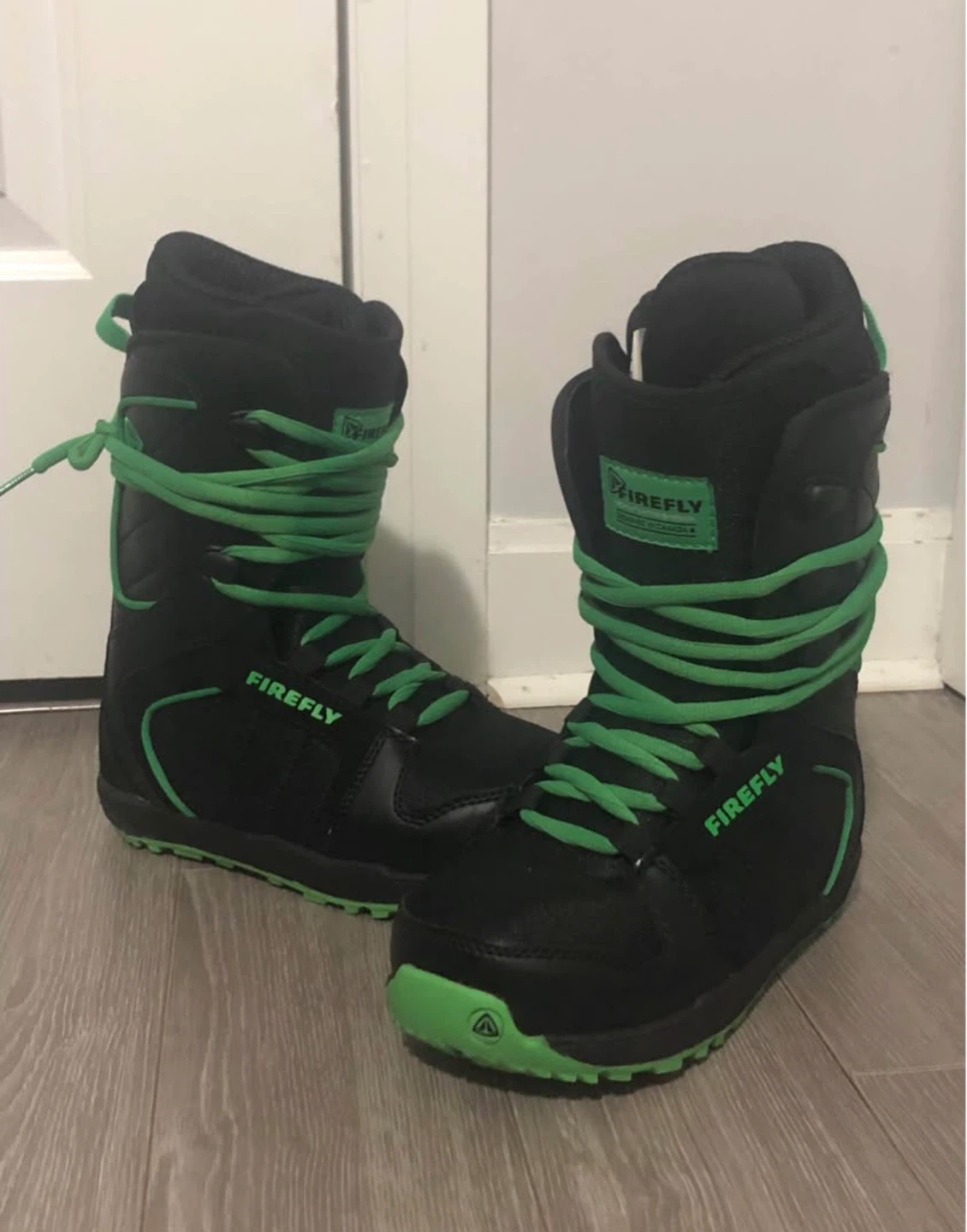 Firefly Snowboard Boots Black/Green