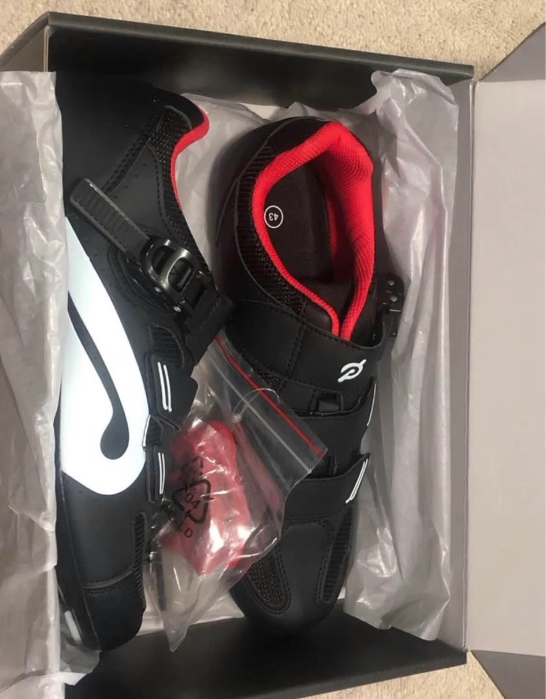 Peloton Cycling Shoes Size 43