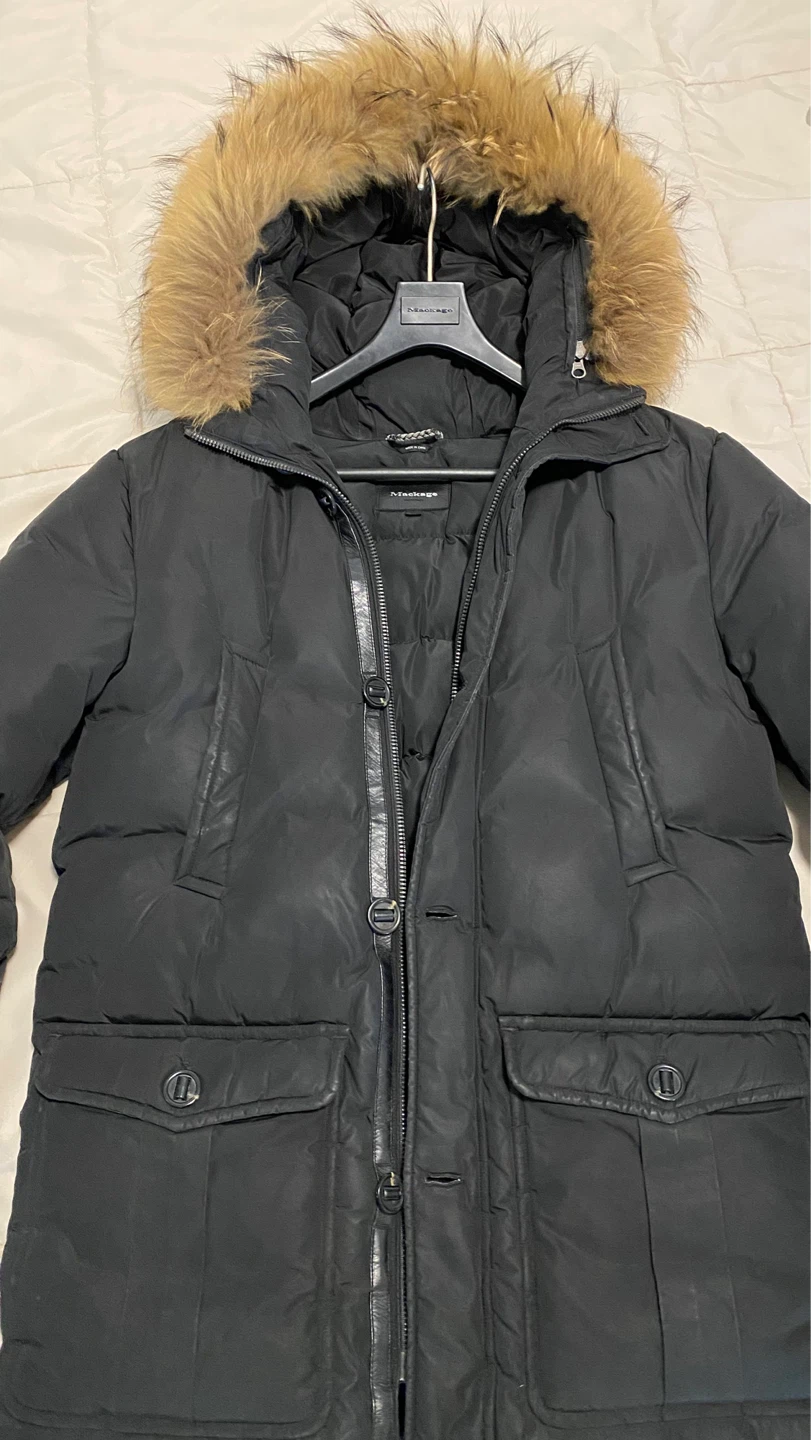 Mackage Down Parka with Fur Hood - photo 3