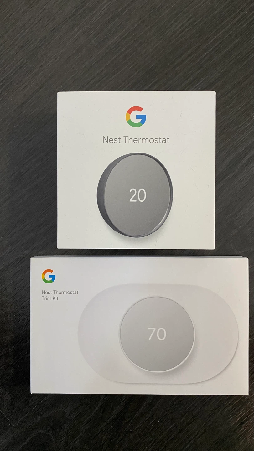 Google Nest Thermostat & Trim Kit