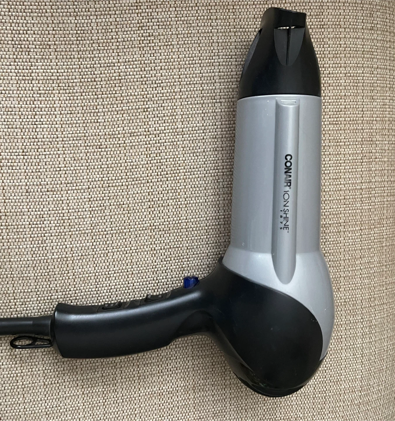🌱 Conair Ion Shine Hair Dryer - Black & Grey - photo 2