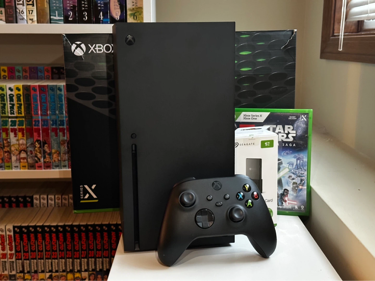 Xbox Series X + 1TB Expansion Card + Lego Star Wars