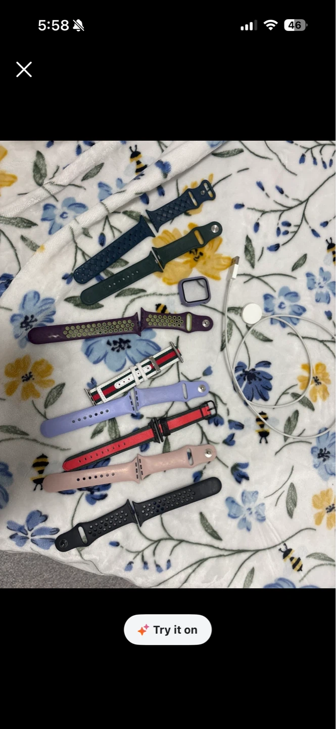 Apple Watch Bands and Charger