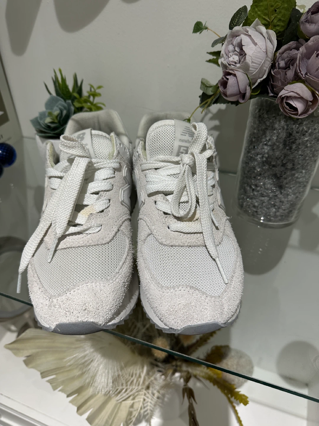 New Balance 574 Women's Sneakers - White