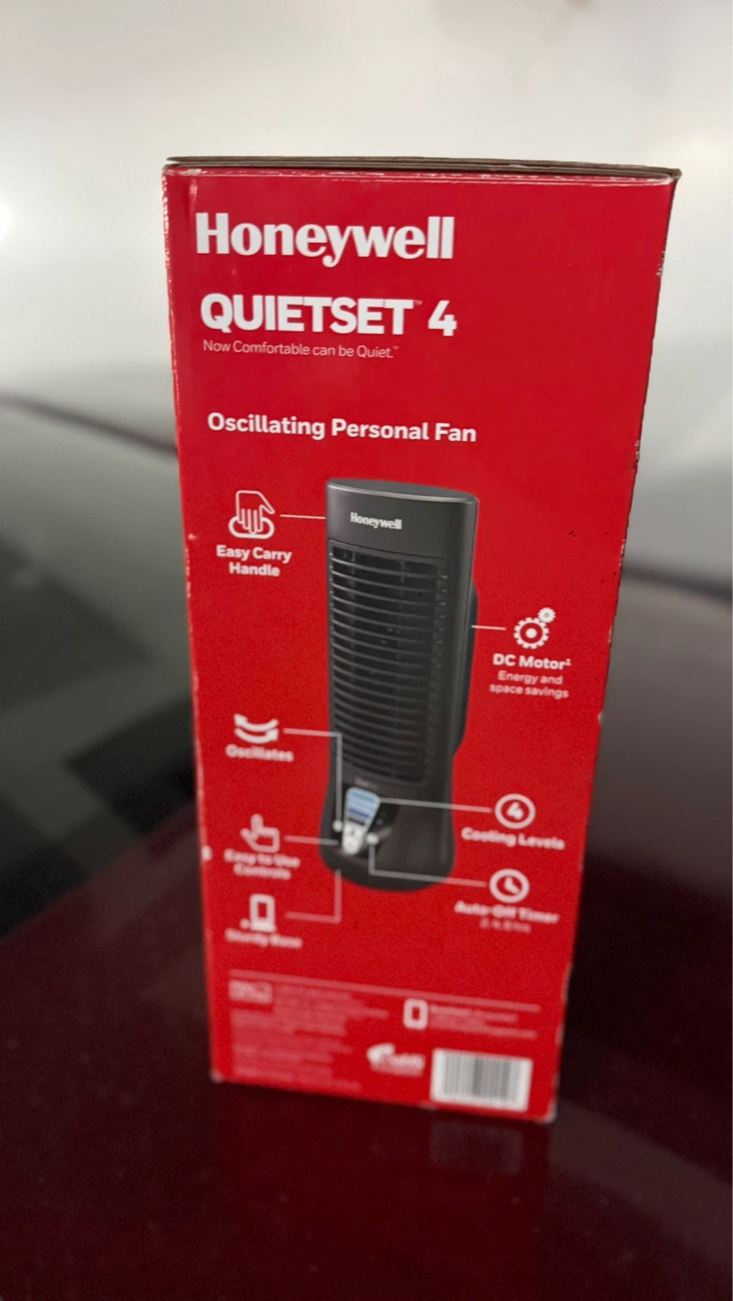 Honeywell QuietSet 4 Oscillating Personal Fan - photo 3