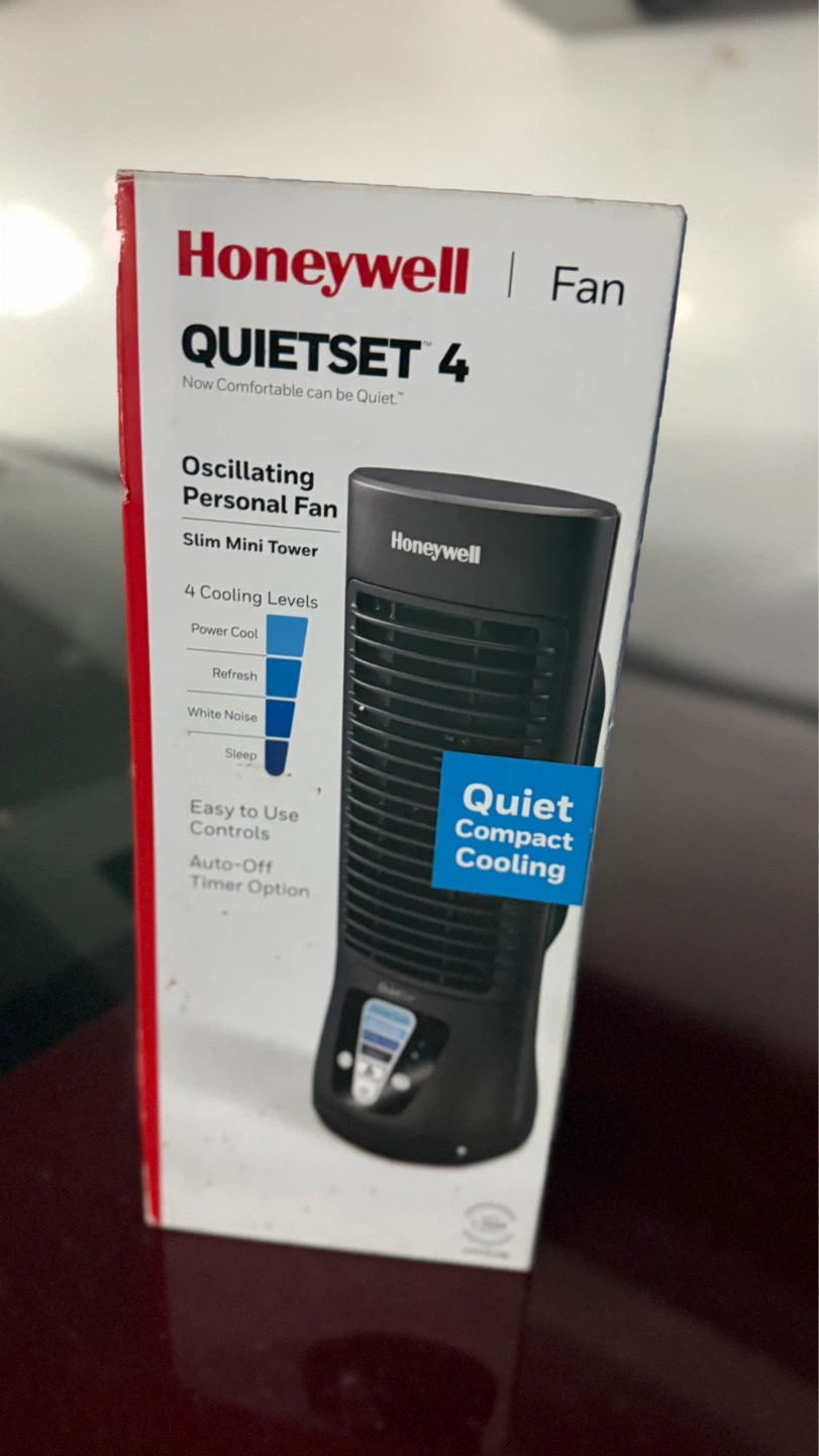 Honeywell QuietSet 4 Oscillating Personal Fan - photo 4