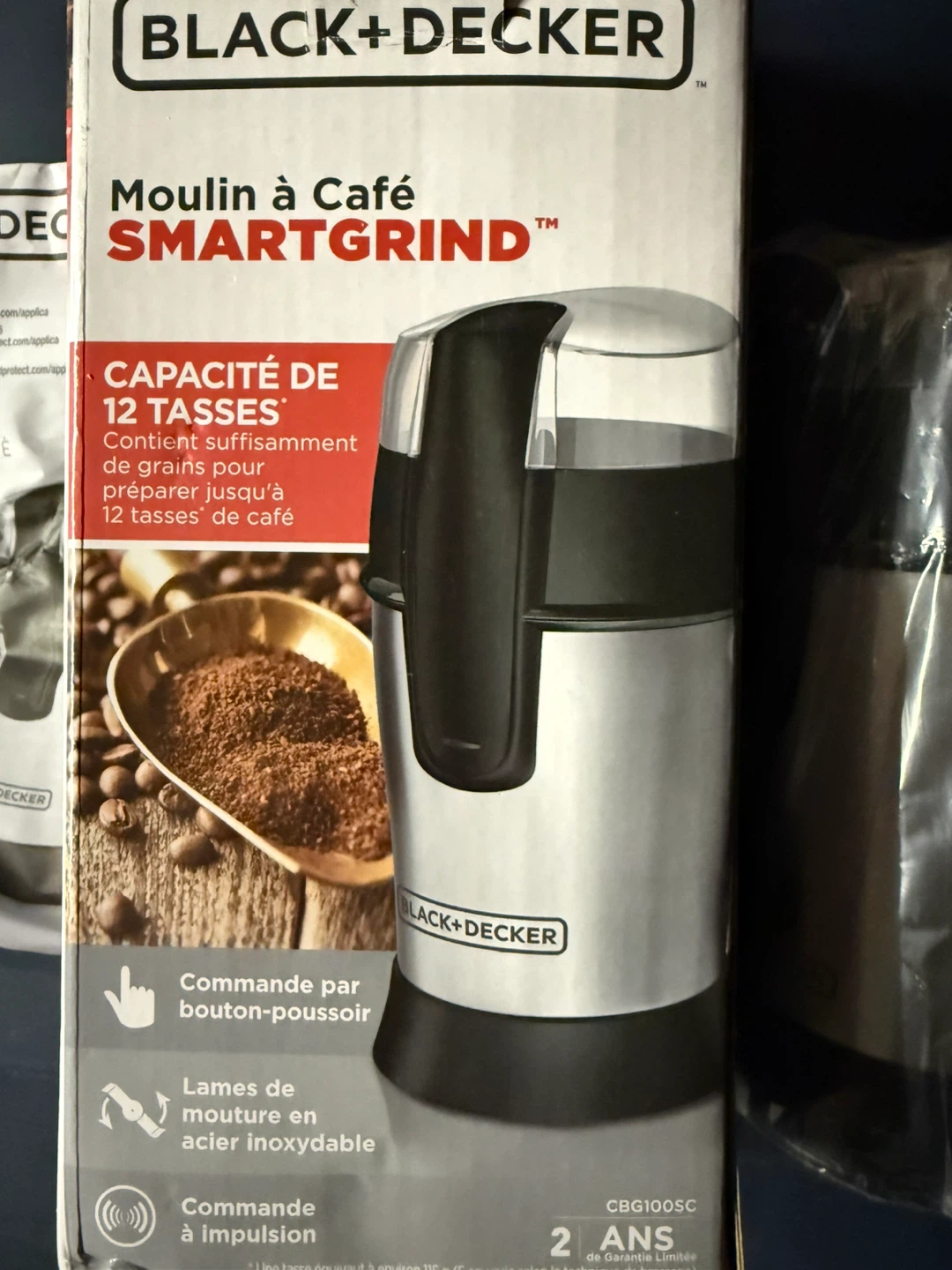 *Brand New,* BLACK+DECKER SmartGrind Coffee Grinder