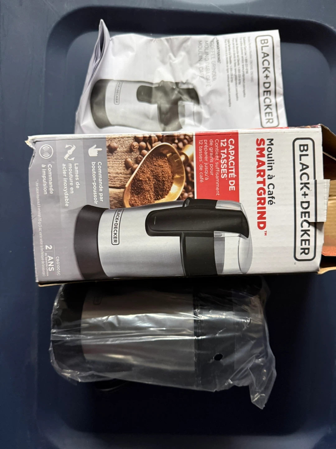 *Brand New,* BLACK+DECKER SmartGrind Coffee Grinder - photo 2