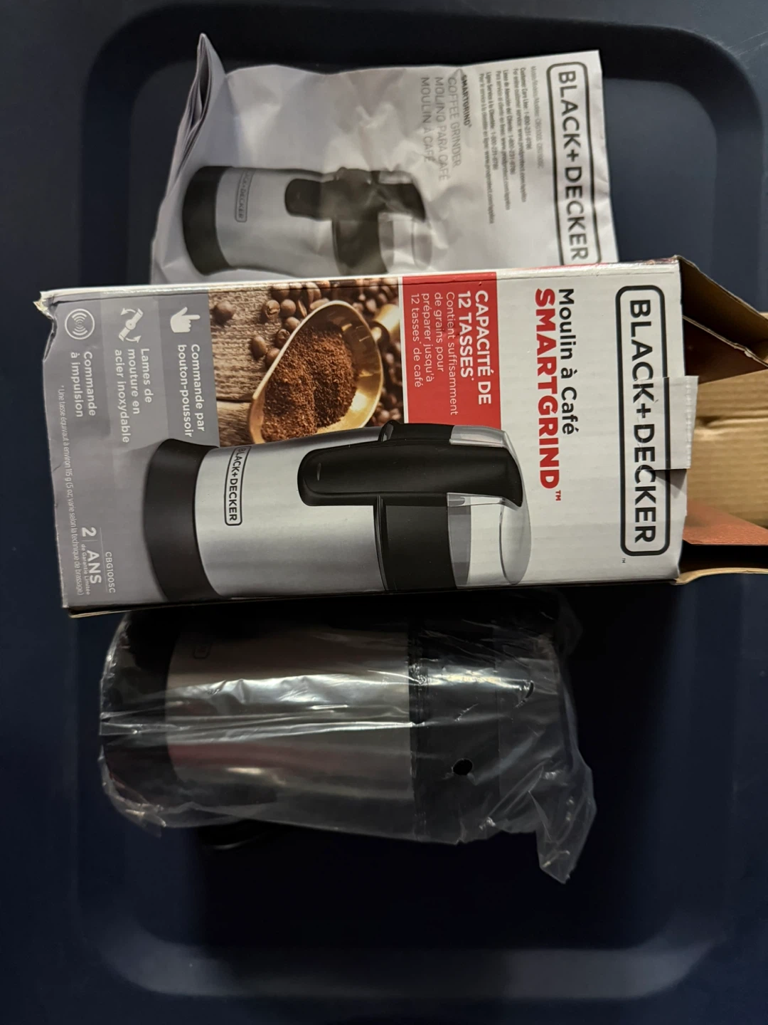 *Brand New,* BLACK+DECKER SmartGrind Coffee Grinder - photo 3