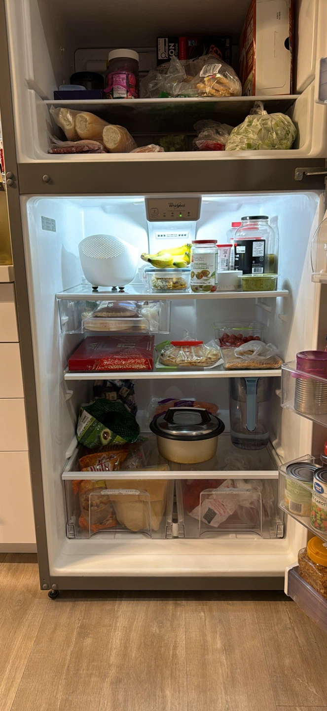 Whirlpool Stainless Steel Fridge - photo 4