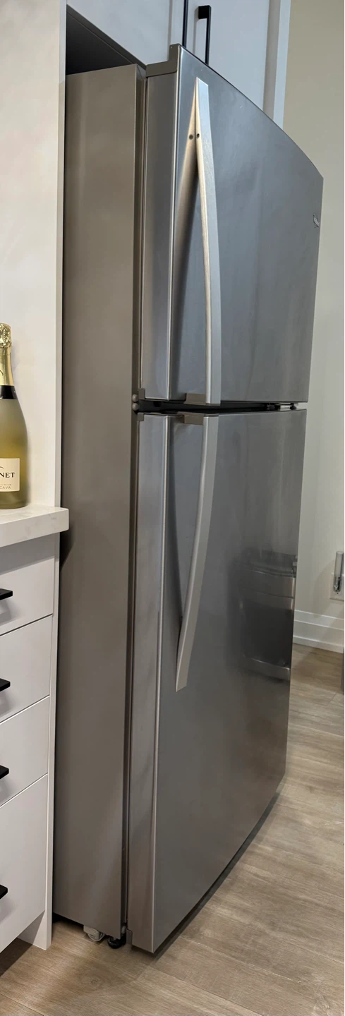 Whirlpool Stainless Steel Fridge - photo 2