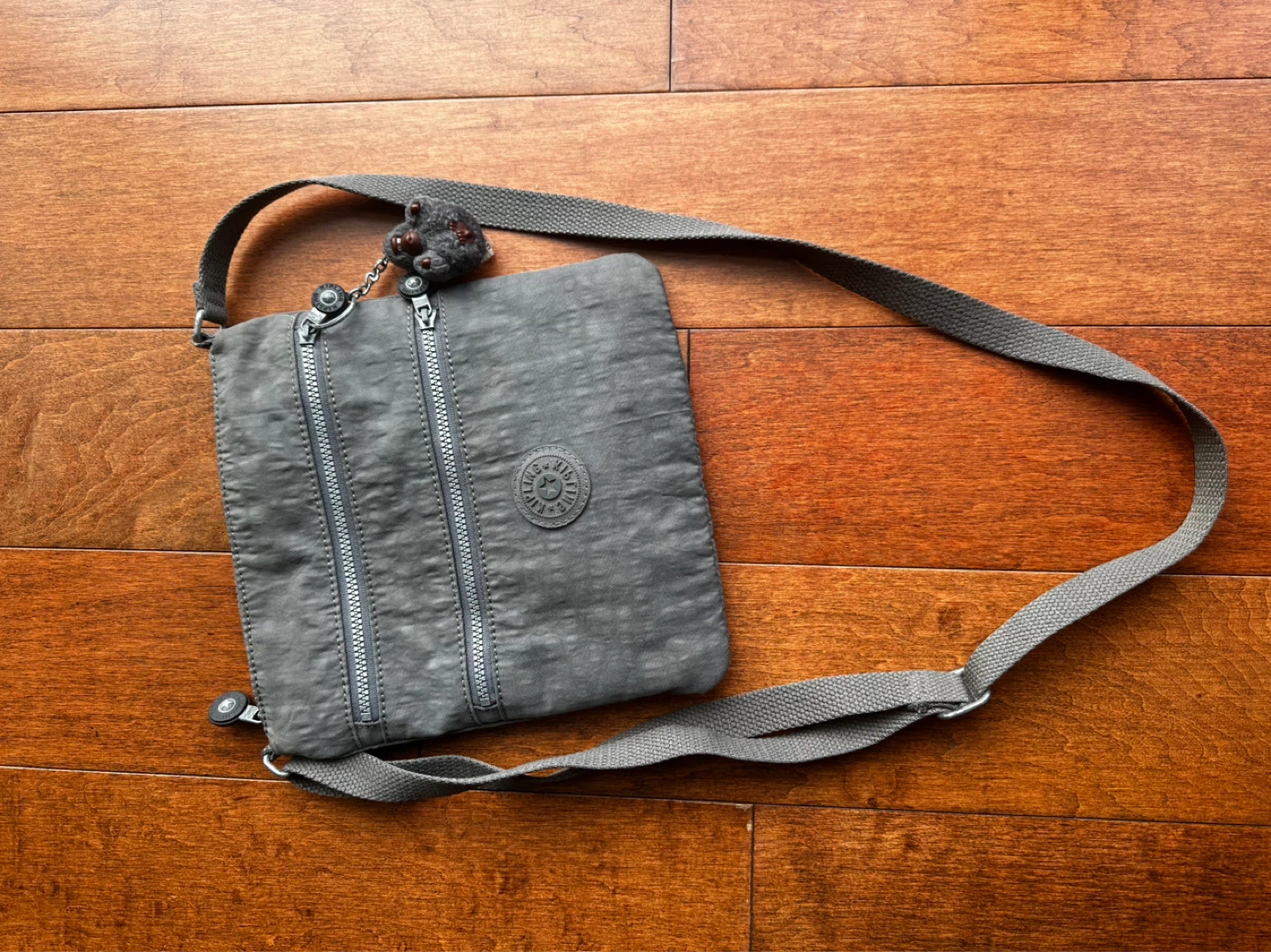 Kipling Crossbody Bag - Grey - photo 4