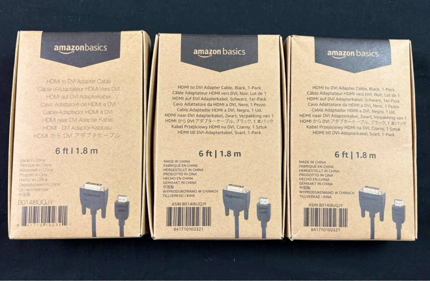 Amazon Basics: Keyboard, 3 Mice, 3 HDMI-DVI, 6 DVI-DVI (New) - photo 5