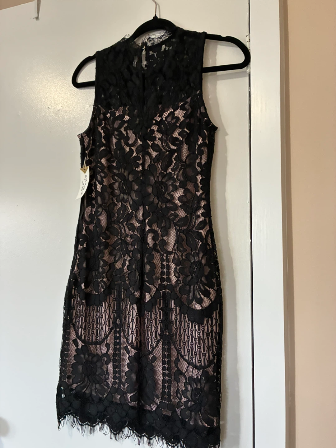 DEX CLOTHING Black Lace Dress Size XS/TP - photo 3