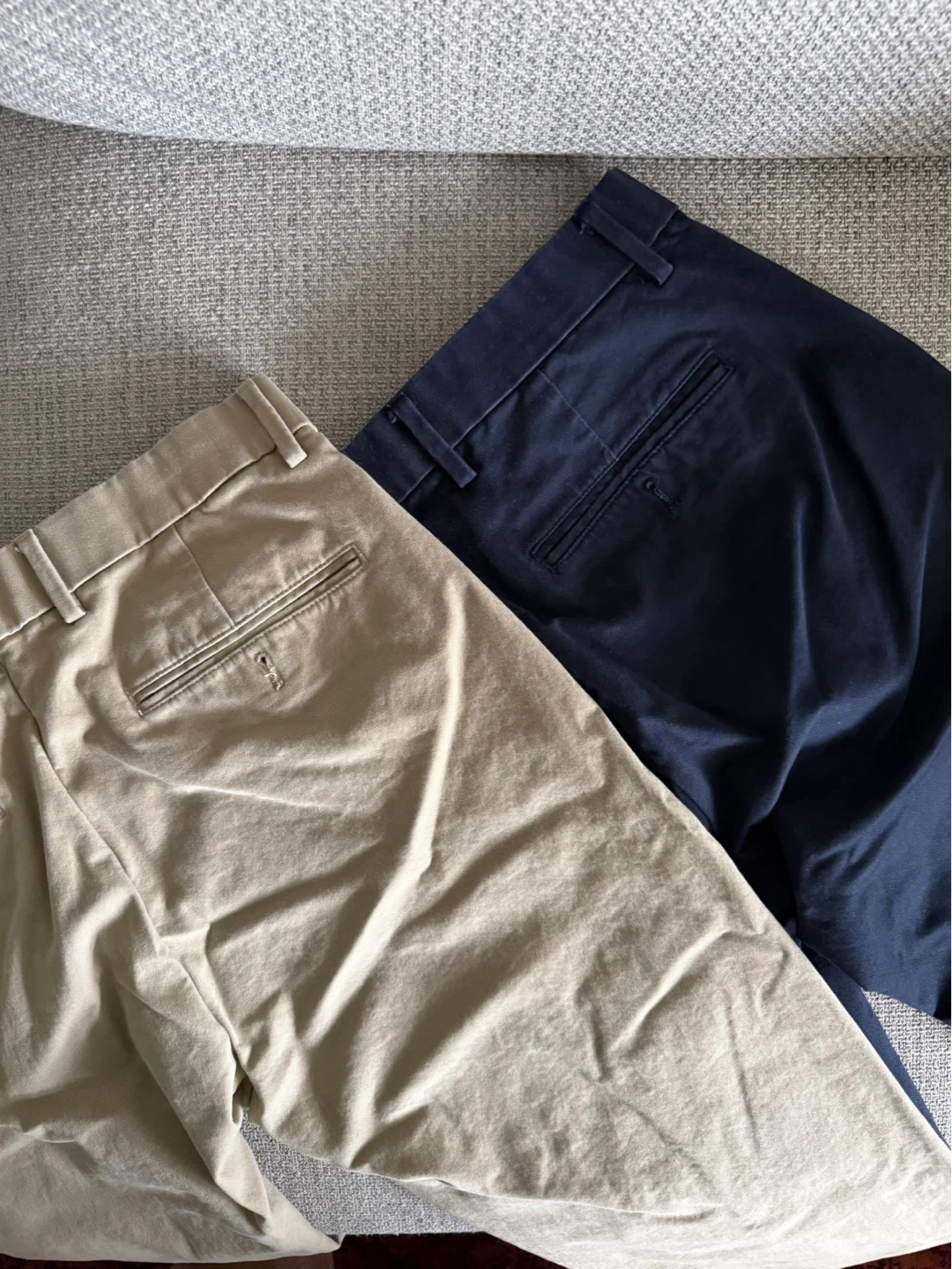 🔥Final Price: 2x GAP Slim Fit Chinos - Khaki & Navy (Size 30x30) - photo 4