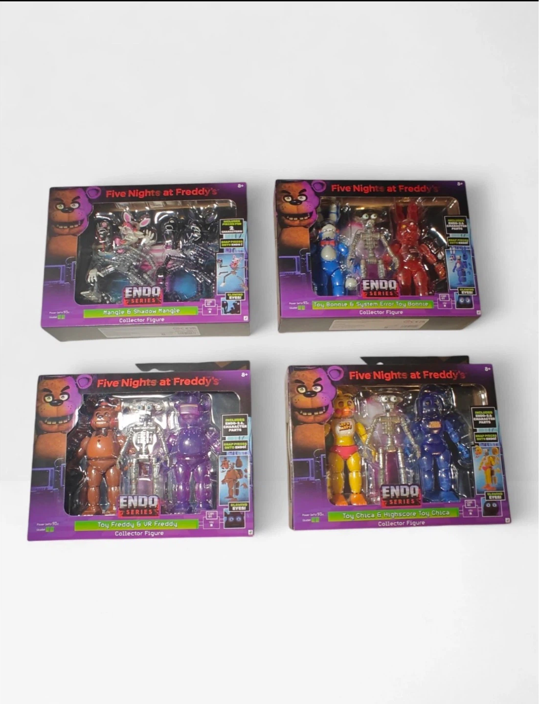 Five Nights at Freddy's Endo Series 2 Collector Figures (4-Pack)