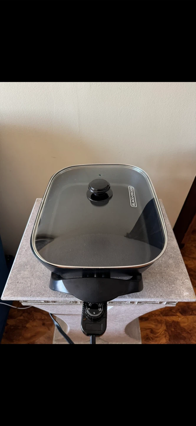 Black + Decker Electric Griddle with Lid - photo 4