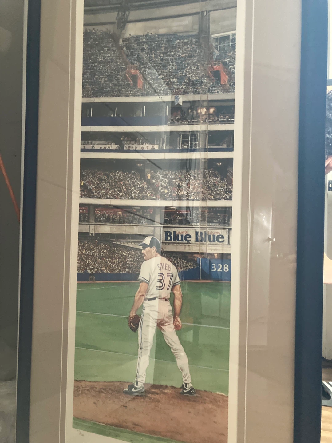 Toronto Blue Jays Painting - Dave Stieb, SkyDome