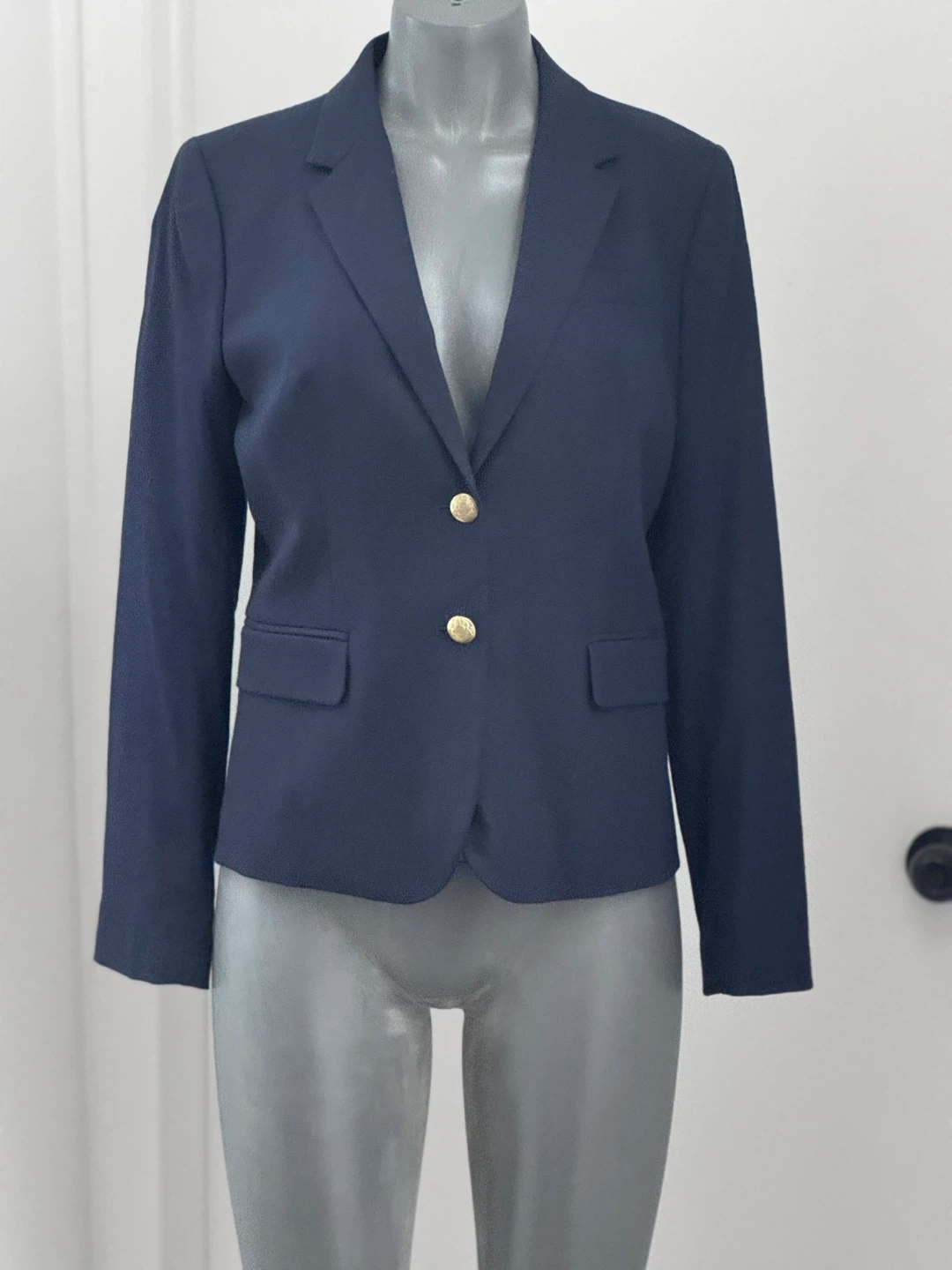 J. Crew Navy Blazer Women's Size 8