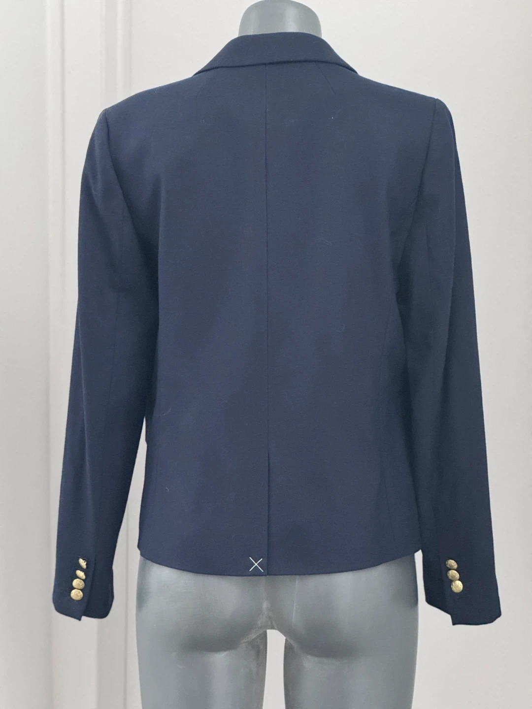 J. Crew Navy Blazer Women's Size 8 - photo 2