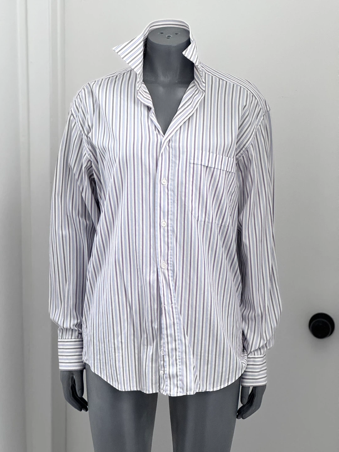 Canali Striped Dress Shirt