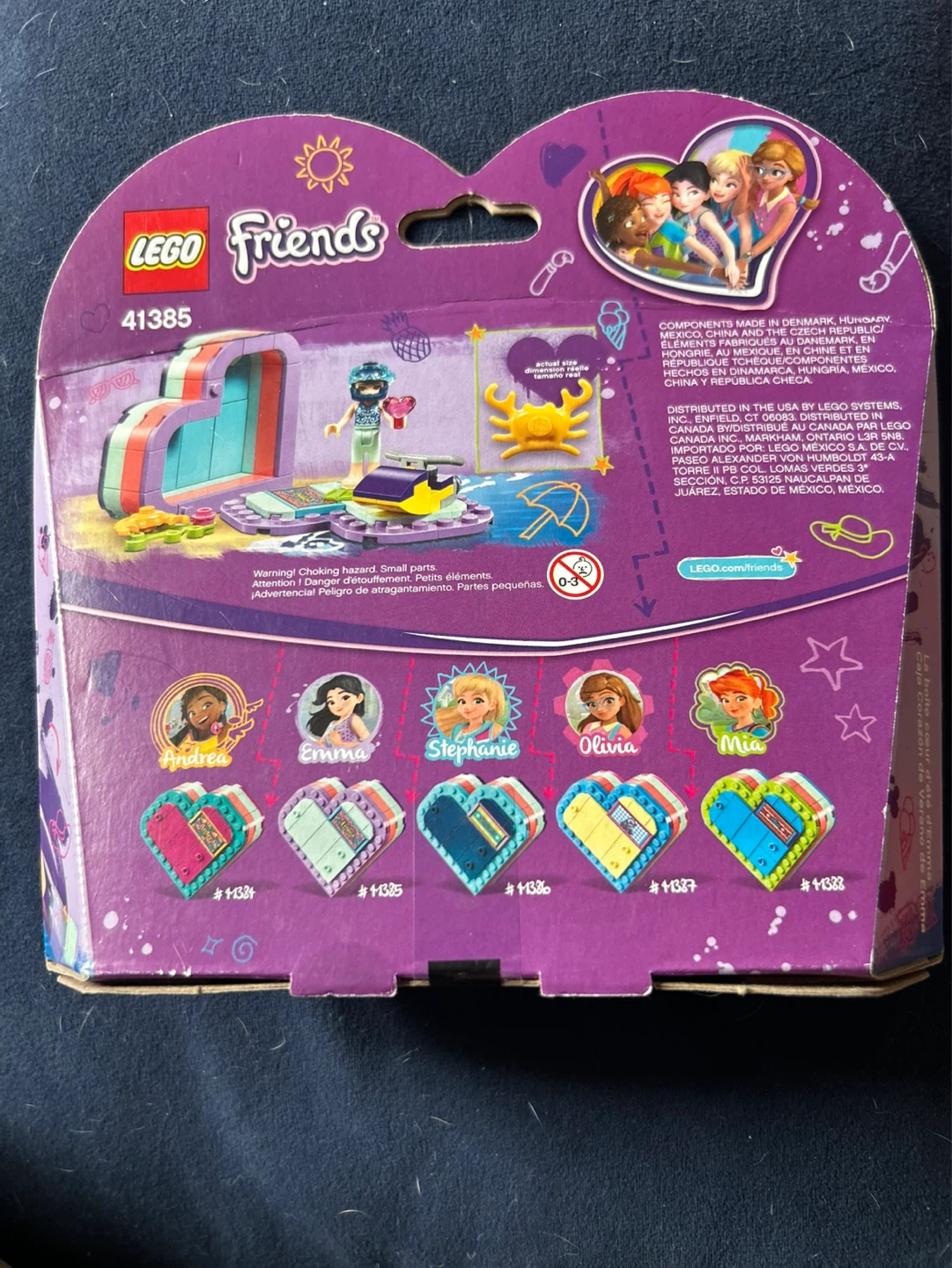 LEGO Friends 41385 Emma's Heart Box Building Toy - photo 2
