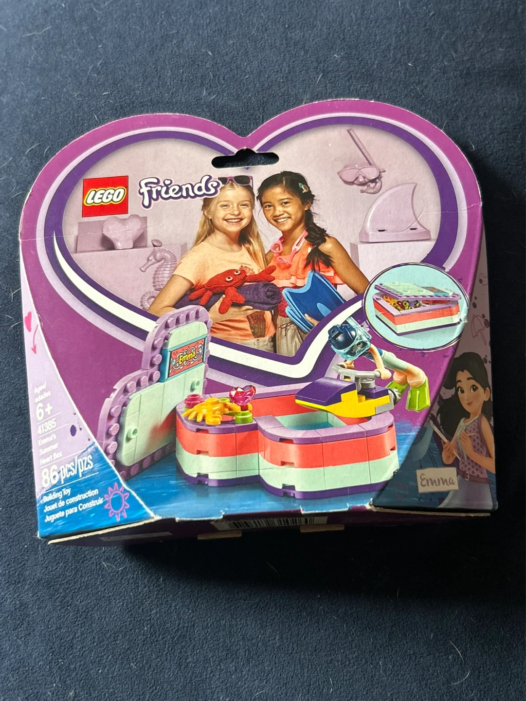 LEGO Friends 41385 Emma's Heart Box Building Toy