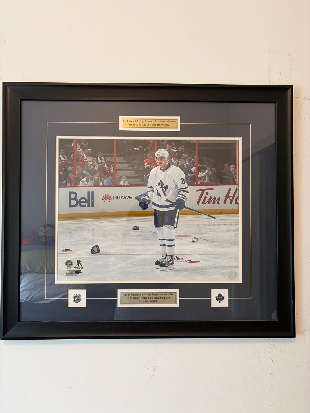 Auston Mathews Framed - photo 2