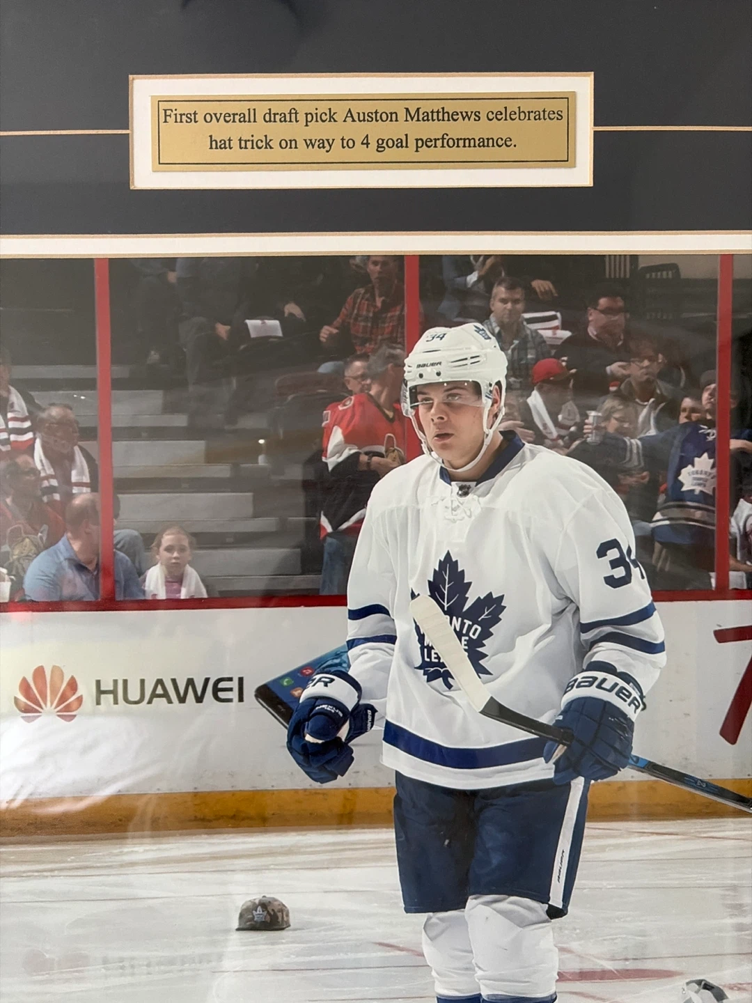 Auston Mathews Framed - photo 3