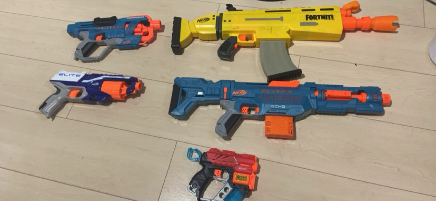 Nerf guns (READ DESCRIPTION)
