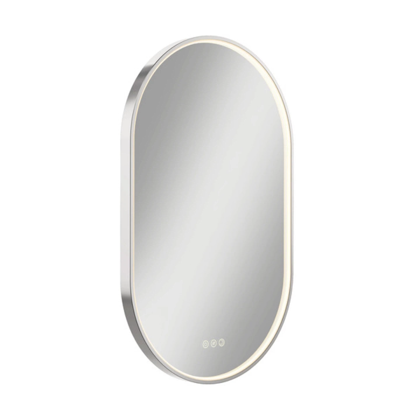 Artika Royce Oval LED Bathroom Mirror integrated defogger new - photo 3