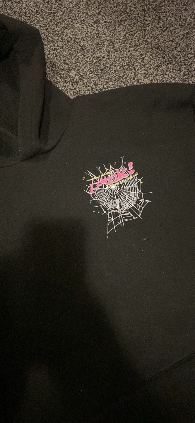 Black Spiderweb Hoodie - photo 2