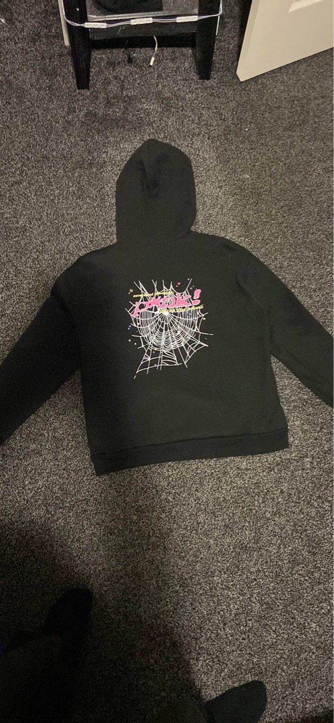 Black Spiderweb Hoodie - photo 3
