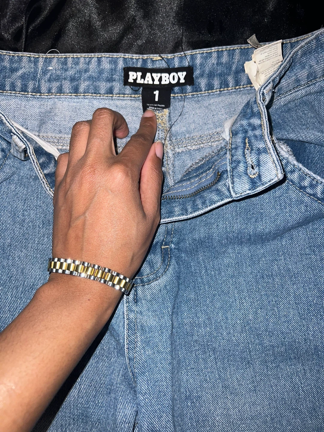Playboy Denim Jeans Size 1 - photo 2