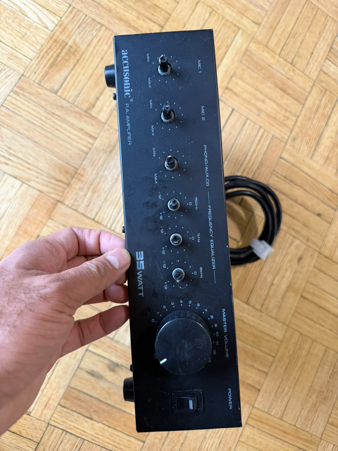 Accusonic 35 Watt PA Amplifier - photo 2