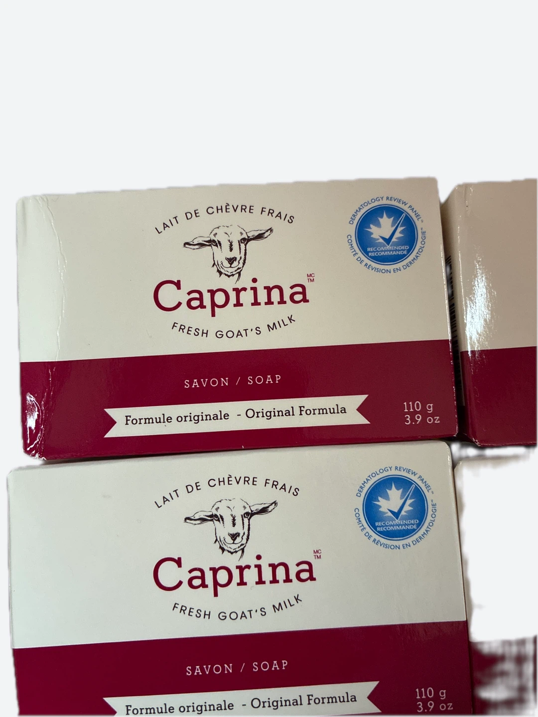 Caprina Fresh Goat's Milk Soap - Original Formula (110g) - photo 4