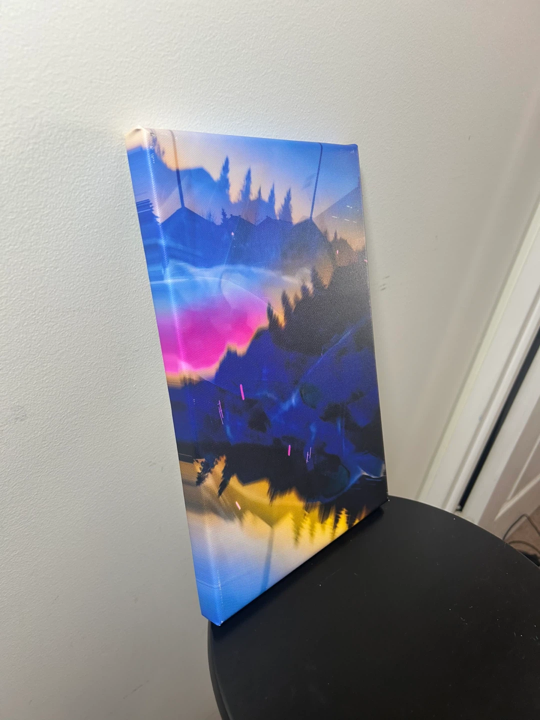 Abstract Landscape Canvas Print Sold By Artist - photo 2