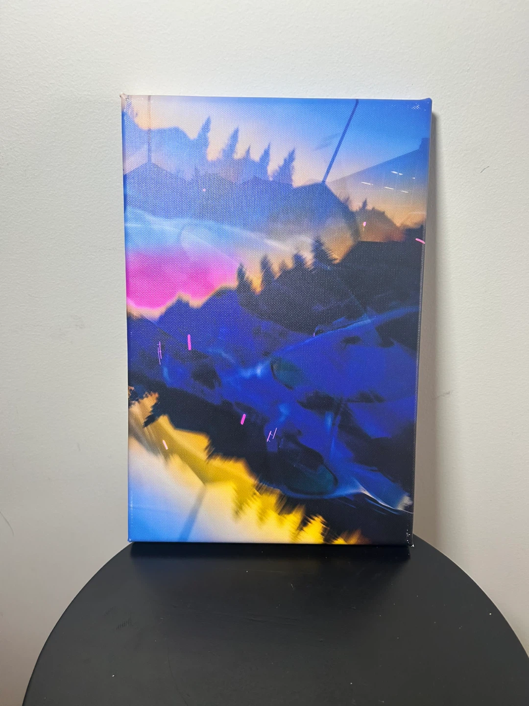 Abstract Landscape Canvas Print Sold By Artist